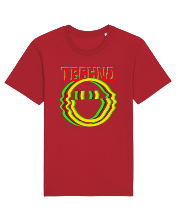 Techno Music Lover  Red