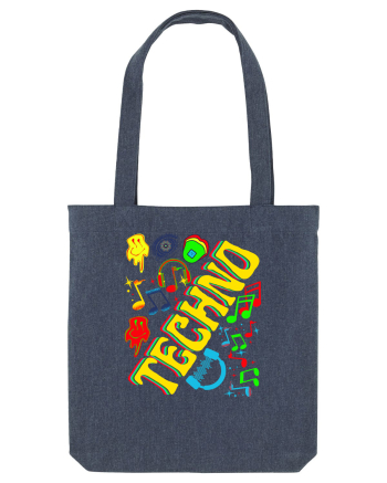 Techno Music Lover  Midnight Blue