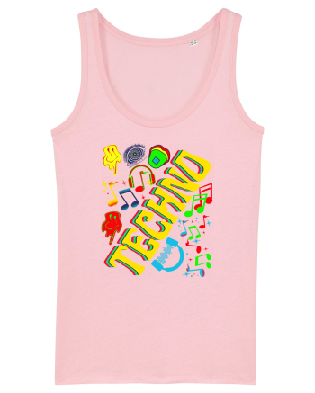 Techno Music Lover  Cotton Pink