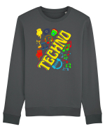 Techno Music Lover  Bluză mânecă lungă Unisex Rise