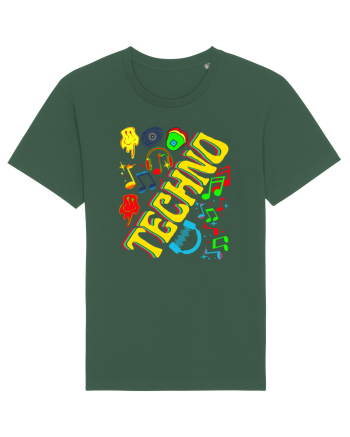 Techno Music Lover  Bottle Green