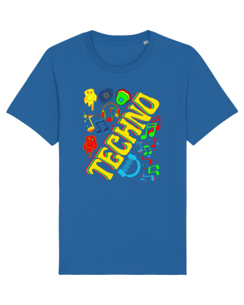 Techno Music Lover  Royal Blue