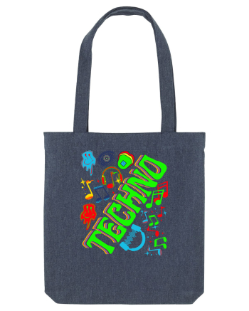Techno Music Lover  Midnight Blue