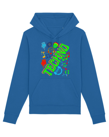 Techno Music Lover  Royal Blue