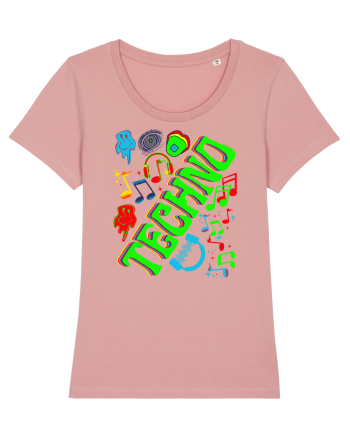 Techno Music Lover  Canyon Pink