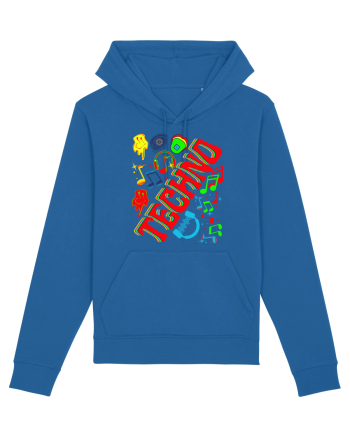 Techno Music Lover  Royal Blue