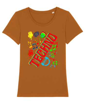 Techno Music Lover  Roasted Orange