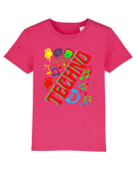 Techno Music Lover  Tricou mânecă scurtă  Copii Mini Creator