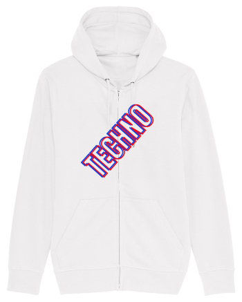 Techno Music Lover  White