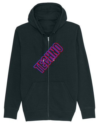 Techno Music Lover  Black