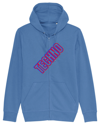Techno Music Lover  Bright Blue