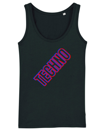 Techno Music Lover  Black