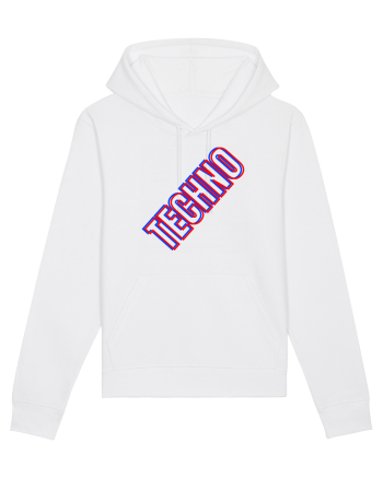 Techno Music Lover  White