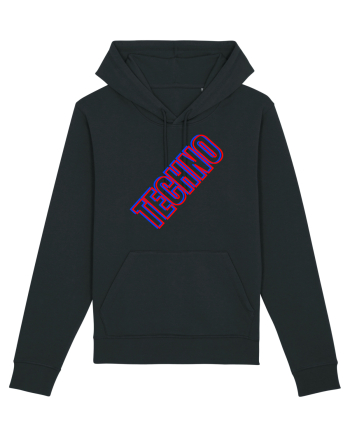 Techno Music Lover  Black