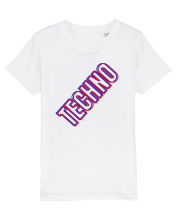 Techno Music Lover  White