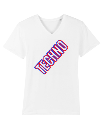 Techno Music Lover  White