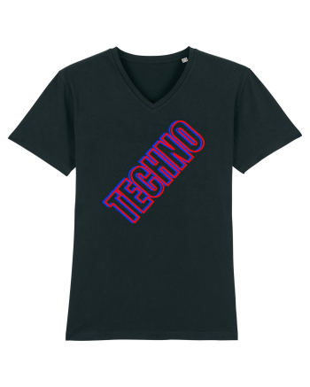 Techno Music Lover  Black
