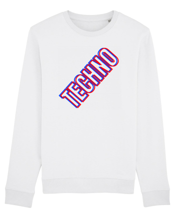 Techno Music Lover  White