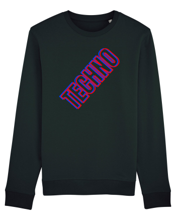 Techno Music Lover  Black