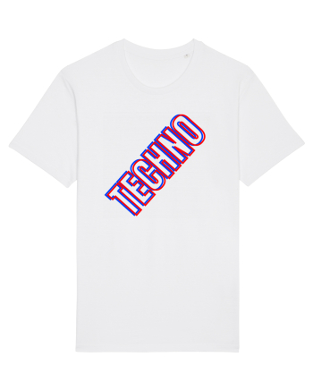 Techno Music Lover  White