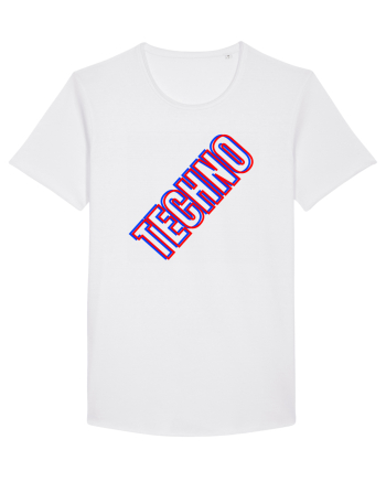 Techno Music Lover  White