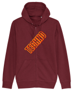 Techno Music Lover  Hanorac cu fermoar Unisex Connector