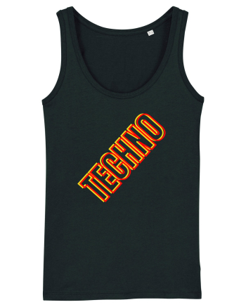 Techno Music Lover  Black