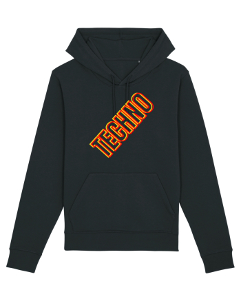 Techno Music Lover  Black