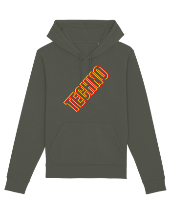 Techno Music Lover  Khaki