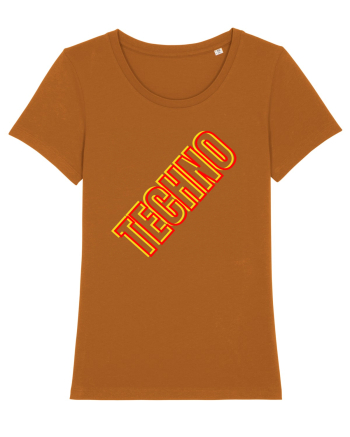 Techno Music Lover  Roasted Orange