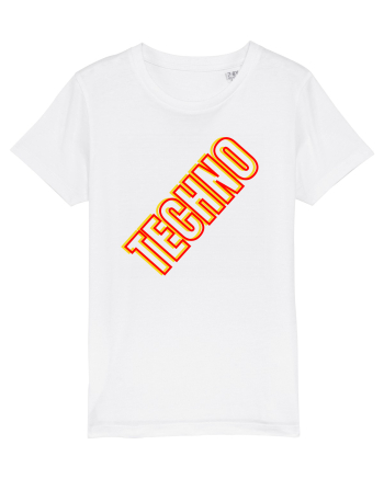 Techno Music Lover  White