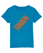 Techno Music Lover  Tricou mânecă scurtă  Copii Mini Creator