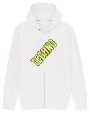 Techno Music Lover  White