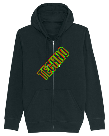 Techno Music Lover  Black