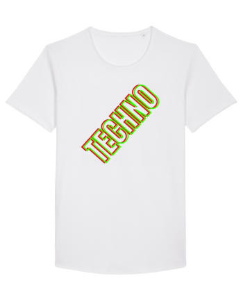 Techno Music Lover  White