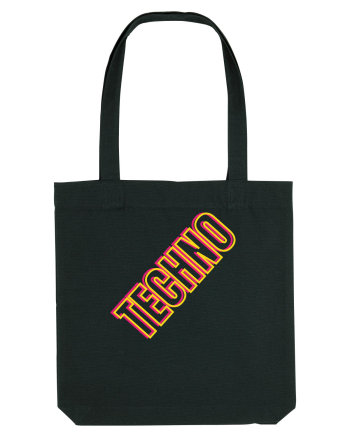 Techno Music Lover  Black