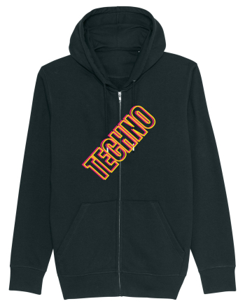 Techno Music Lover  Black