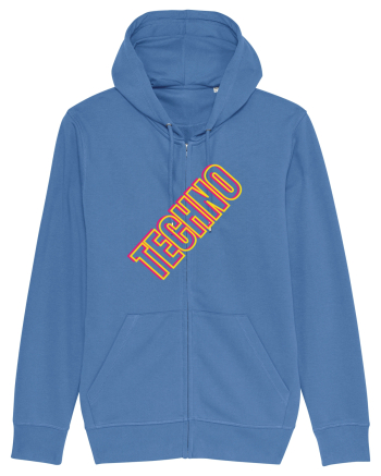 Techno Music Lover  Bright Blue