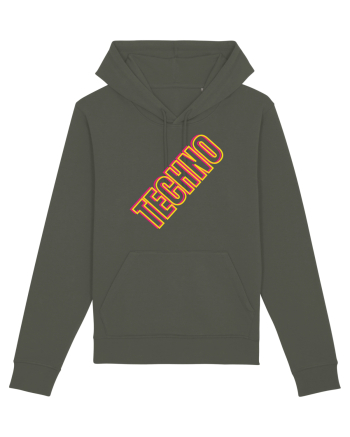 Techno Music Lover  Khaki
