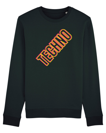 Techno Music Lover  Black