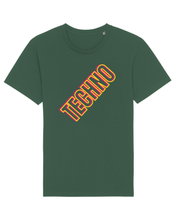 Techno Music Lover  Bottle Green