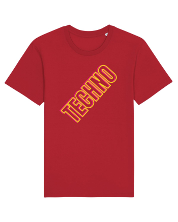Techno Music Lover  Red
