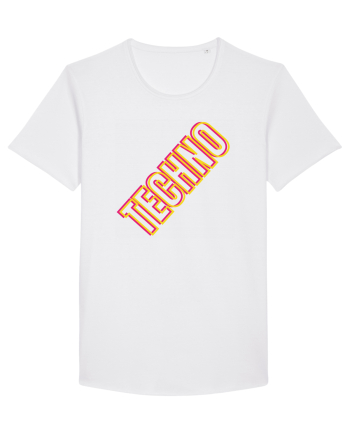 Techno Music Lover  White