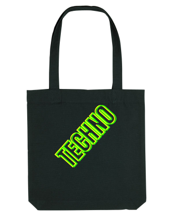 Techno Music Lover  Black