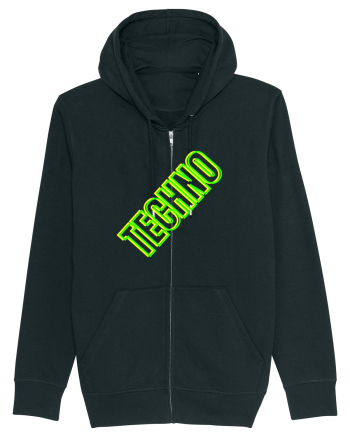 Techno Music Lover  Black