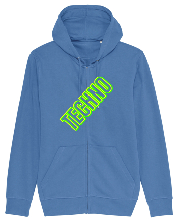 Techno Music Lover  Bright Blue