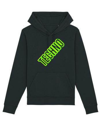 Techno Music Lover  Black