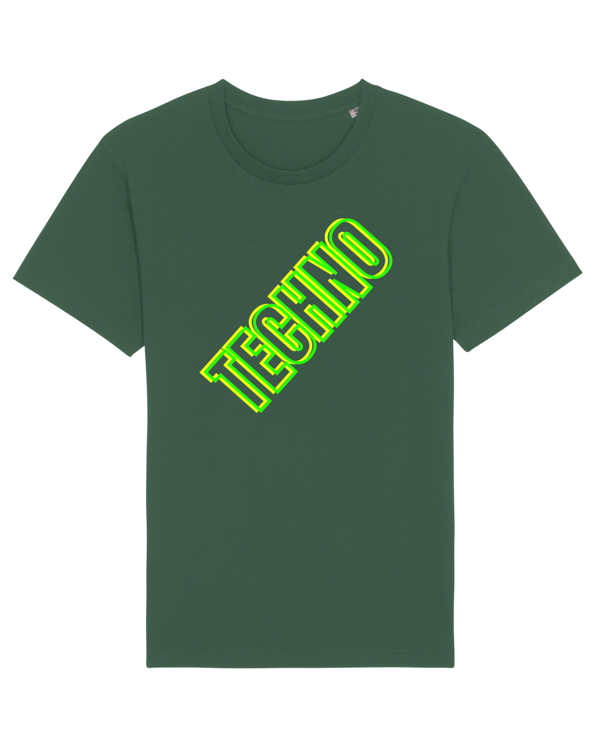 Tricou mânecă scurtă Unisex Rocker Bottle Green