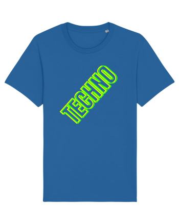 Techno Music Lover  Royal Blue