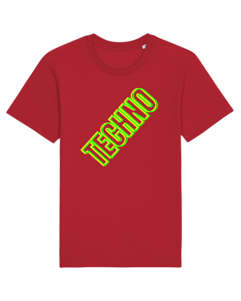 Techno Music Lover  Red